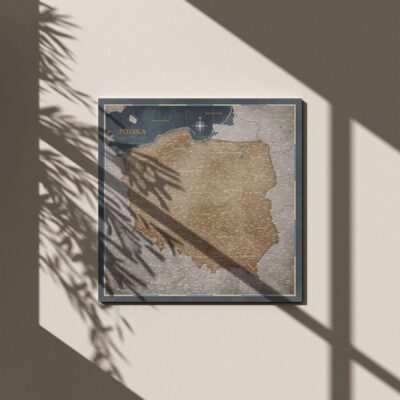 Pinezki kuleczki Pinezki do Mapy Mapa korkowa Polski Niebieska mapa Polski Mapa korkowa z pinezkami Mapa do wpinania Mapa z podkładem korkowym Podkład Korkowy Tablica Korkowa Mapa