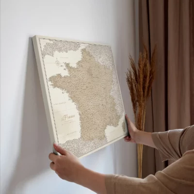 Mapa Korkowa Francji Beige Sand Dunes