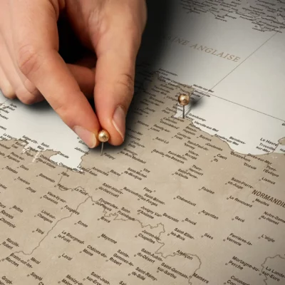 Mapa Korkowa Francji Beige Sand Dunes
