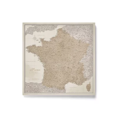 Mapa Korkowa Francji do wpinania Beige Sand Dunes