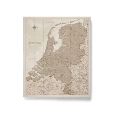 Mapa Korkowa Holandii do wpinania Beige Sand Dunes