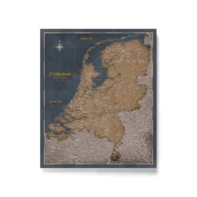 Mapa Korkowa Holandii do wpinania Sea Tide