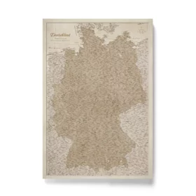 Mapa Korkowa Niemiec Beige Sand Dunes