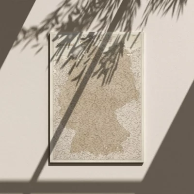 Mapa Korkowa Niemiec Beige Sand Dunes
