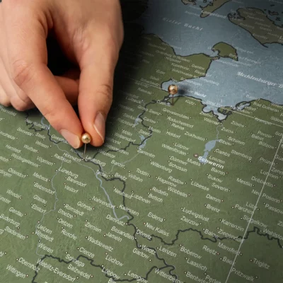 Mapa Korkowa Niemiec Green Valey