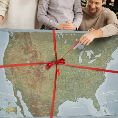 Mapa Korkowa USA Green Valey