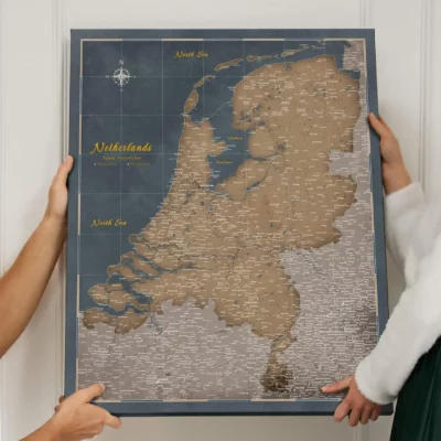 Mapa Korkowa Holandii do wpinania Sea Tide