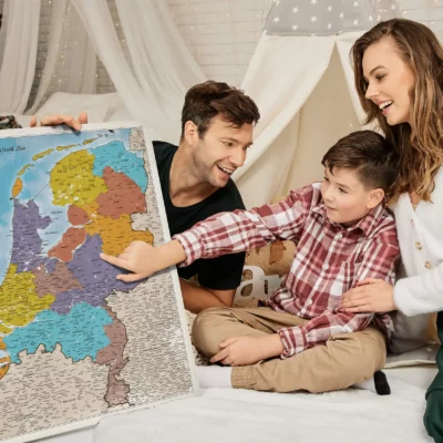 Mapa Korkowa Holandii do wpinania Multicolor