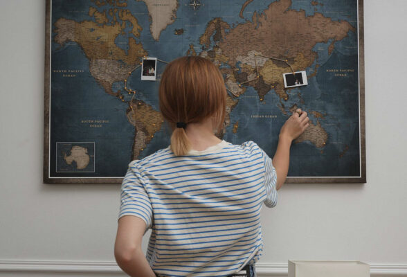 Jak wybrać idealną mapę korkową świata