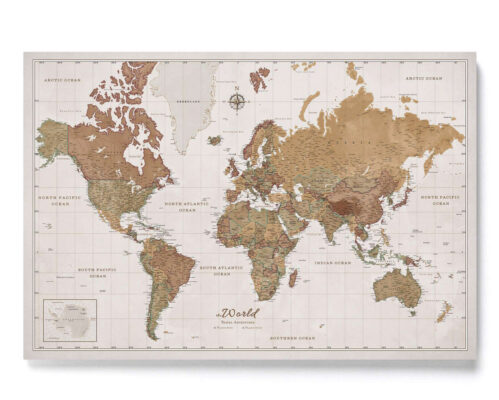 mapy korkowe świata