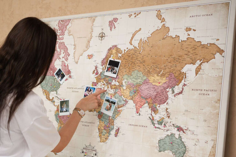 Mapa korkowa – czym jest i dlaczego pokochali ją podróżnicy